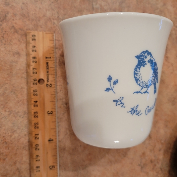 Corning USA "In The Garden" Bird Coffee Cup Mug ~ Cottage ~FINAL PRICE - Picture 9 of 10